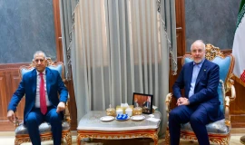 قاليباف يعلن من بغداد التزام طهران بالاتفاق الأمني ودعم حصر السلاح