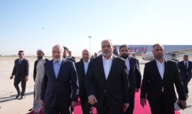 رئيس مجلس الشورى الإيراني يصل العاصمة بغداد على رأس وفد رفيع