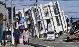 زلزال بقوة 5.8 درجة يهز منطقة شرق هونشو باليابان